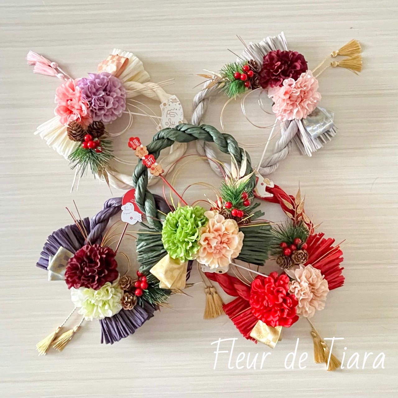 Fleur de Tiara 2026年おしゃれしめ縄 POP-UP