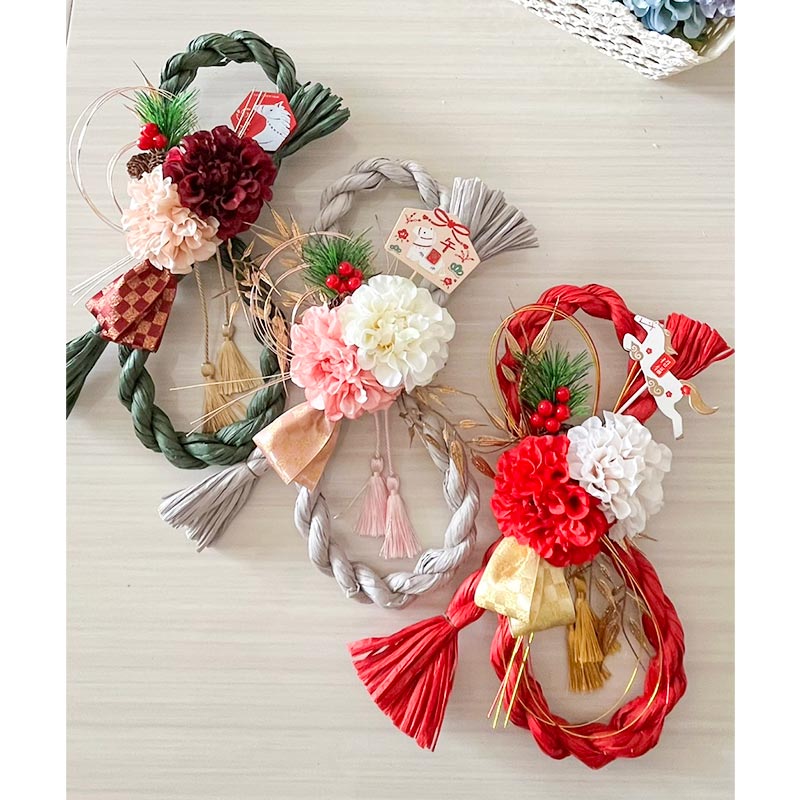 Fleur de Tiara 2026年おしゃれしめ縄 手作りワークショップ