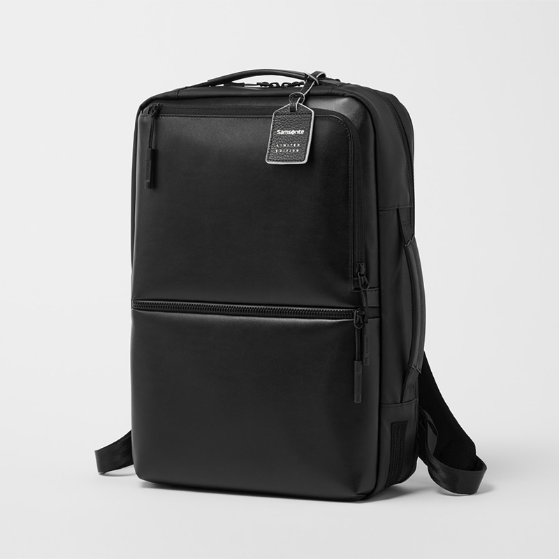 〈限定〉再生レザーを採用した軽量ビジネスバッグ