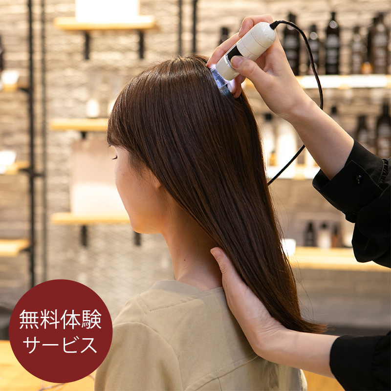 頭皮チェックサービスのご案内